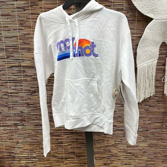 Marmot Women's‎ Oceanside Graphic-Print Hoodie - White Size XS - Picture 2 of 3